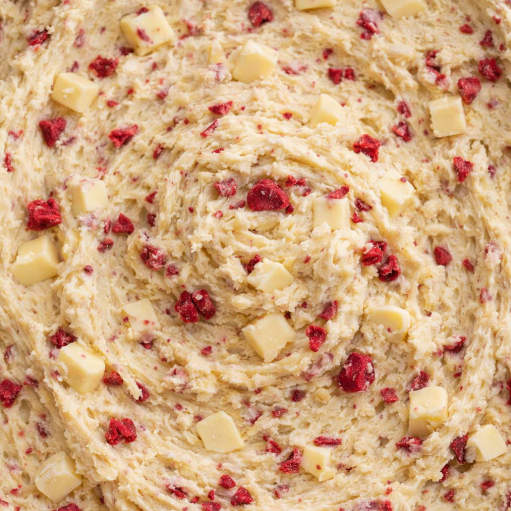 Raspberry White Chocolate (360 Kcal | 50g Protein | 4g sugar ) 🔴⚪️